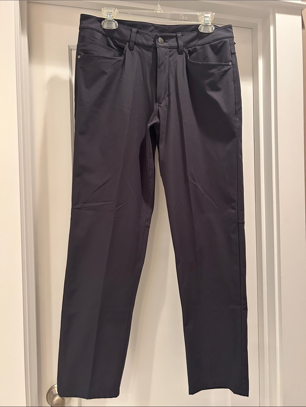 lululemon athletica Men's Black Performance Stretch Pants